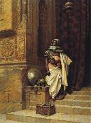 Ludwig Deutsch The Palace Guard oil on canvas